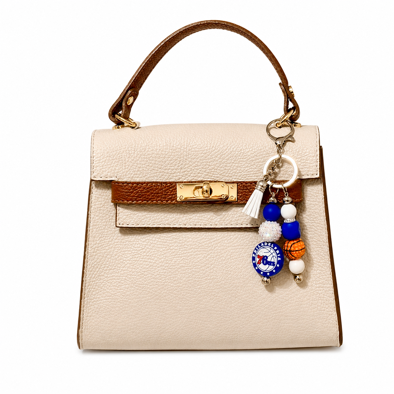 Philadelphia Basketball Bag Accent – Handmade Sports Accessory