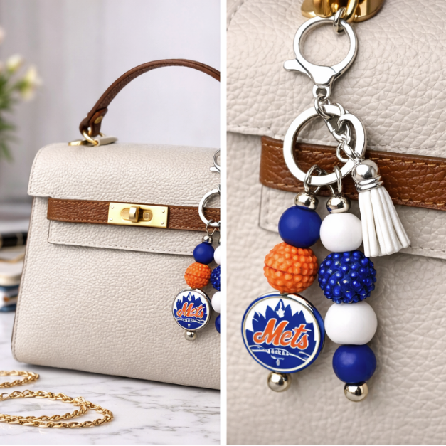 Baseball Bag Accent – Handmade Sports Accessory