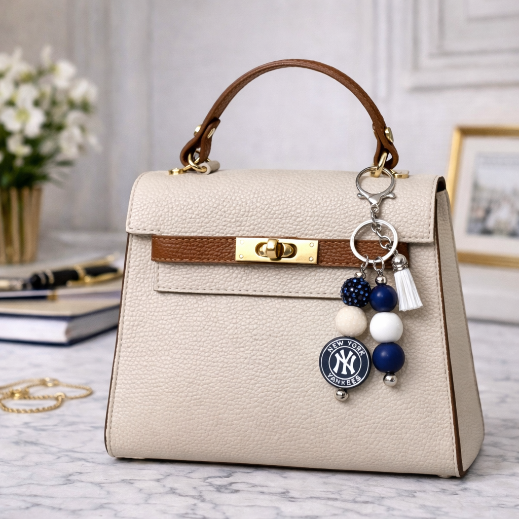 Baseball Bag Accent – Handmade Sports Accessory