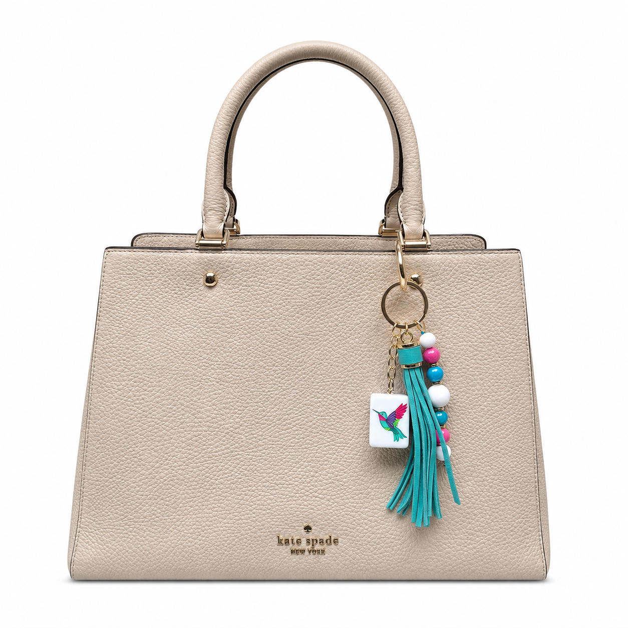 Mahjong Tile Bag Charm Collection | Handmade Purse Charm & Keychain Accessory