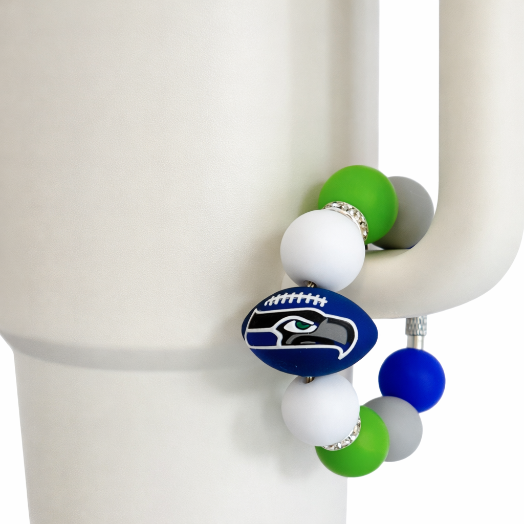 Football Game Day Tumbler – Handmade Fan Accessory