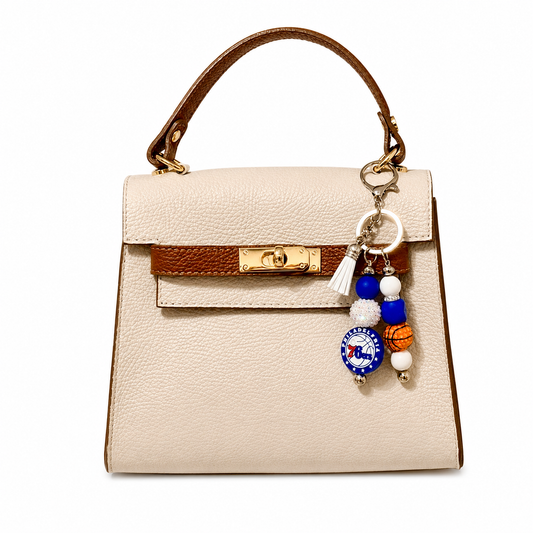 Philadelphia Basketball Bag Accent – Handmade Sports Accessory