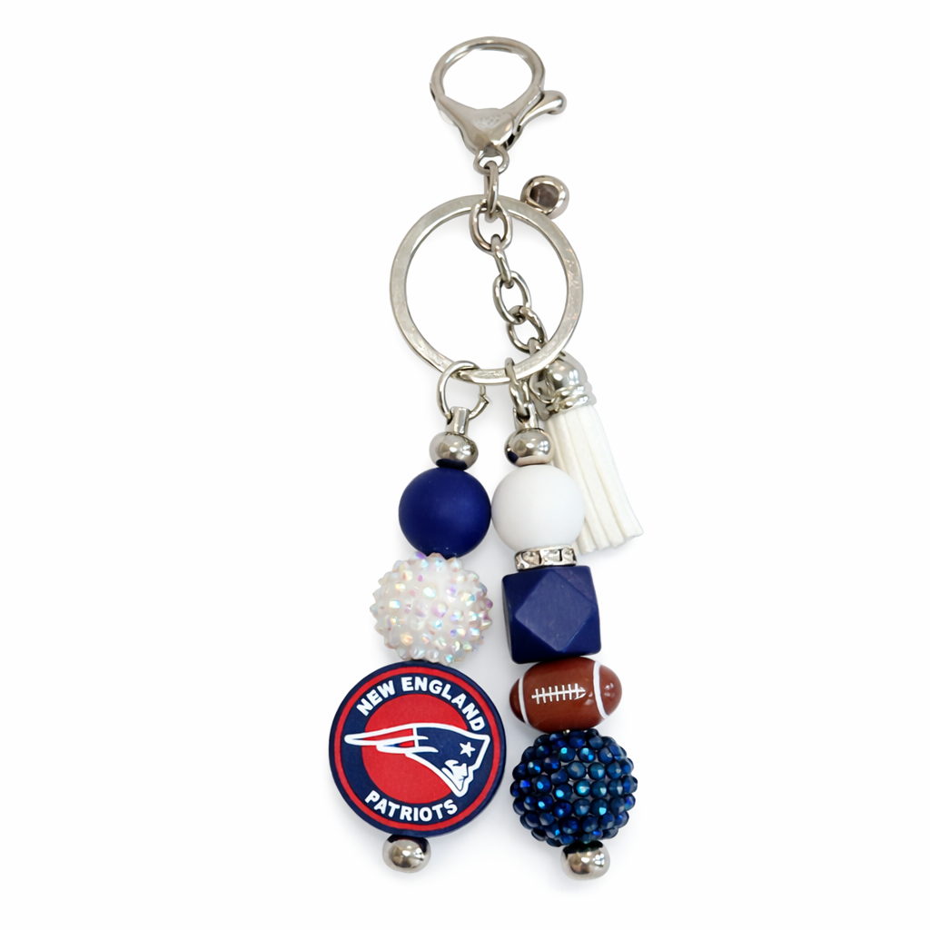 Football Bag Accent – Handmade Game Day Accessory