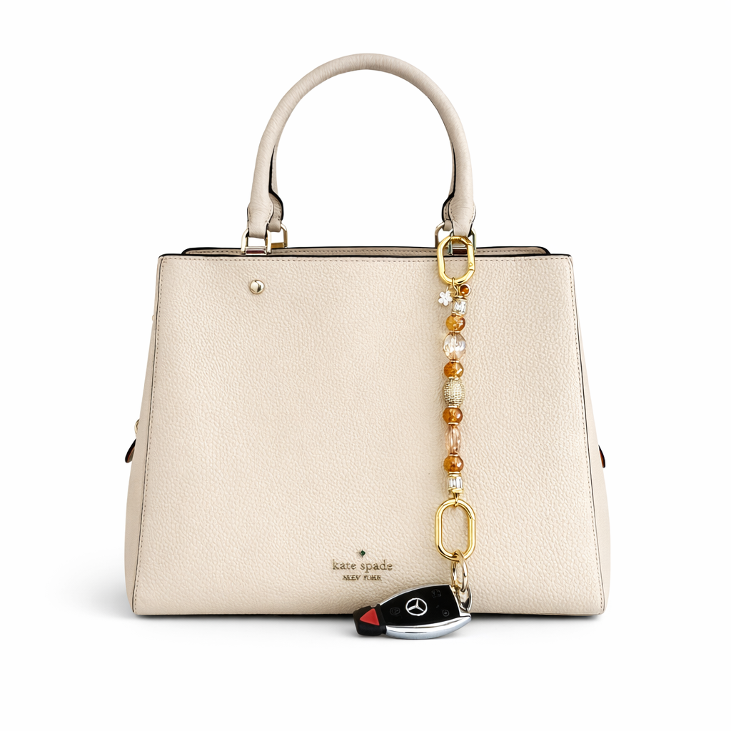 Golden Bloom – Key Companion & Bag Accessory