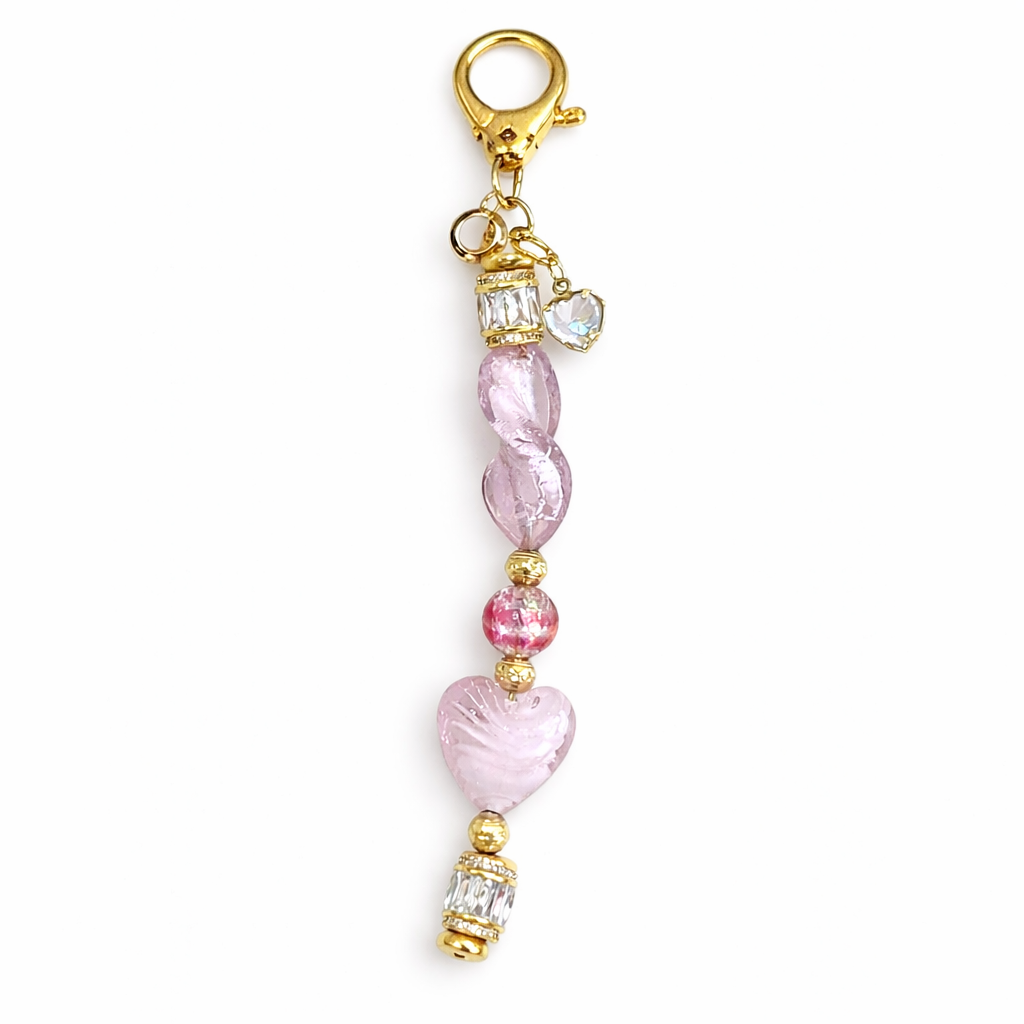 Heartstrings – Beaded Key Companion & Bag Accessory