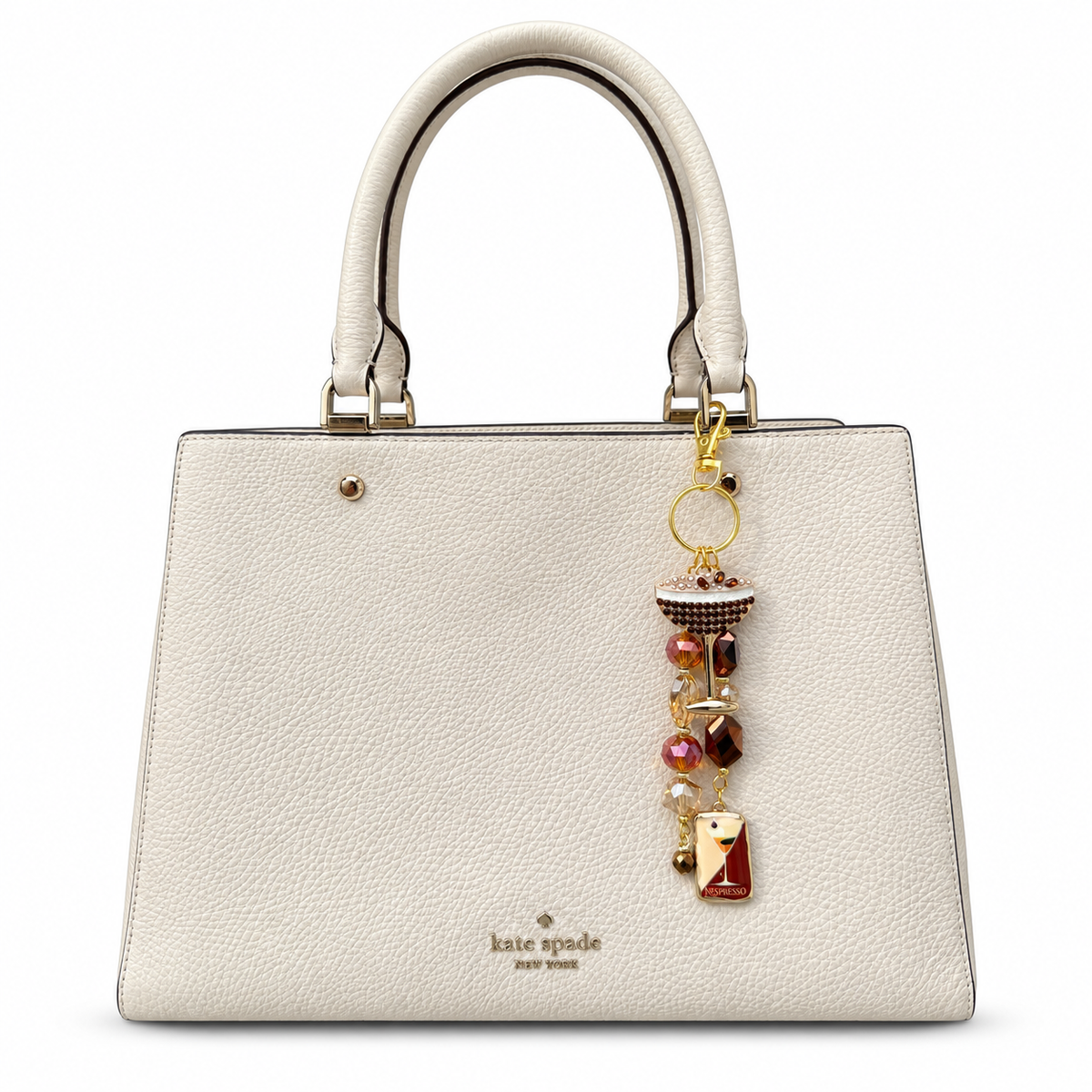 Espresso Martini Signature Bag Accent – Handmade Cocktail Charm