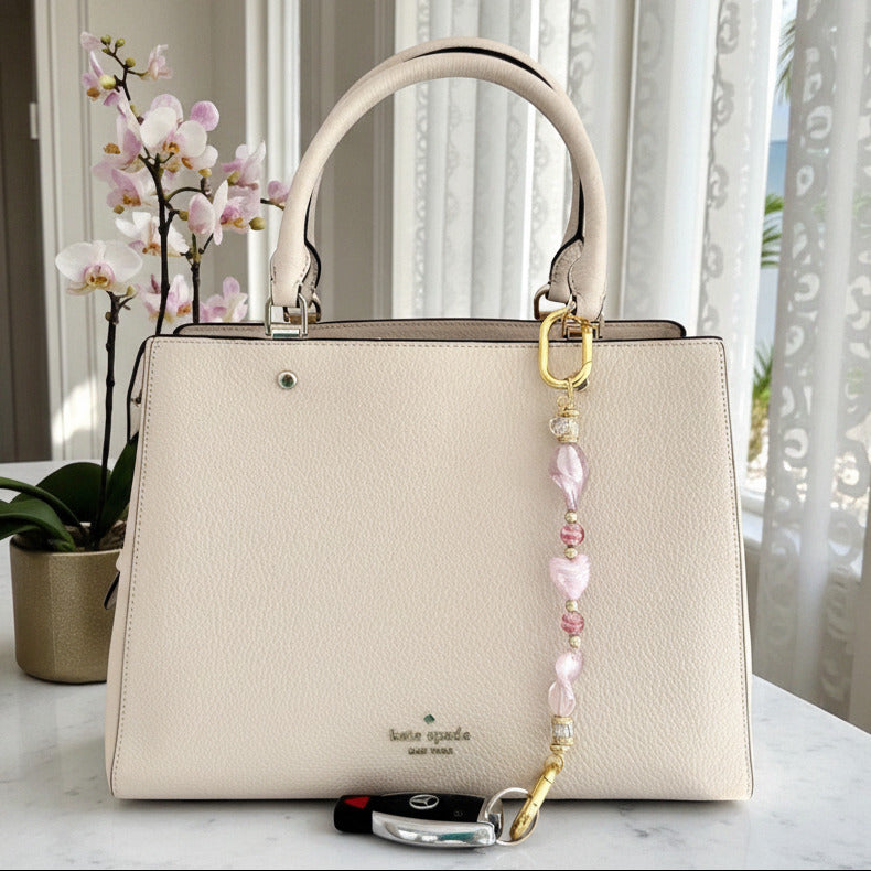 Heartstrings – Beaded Key Companion & Bag Accessory