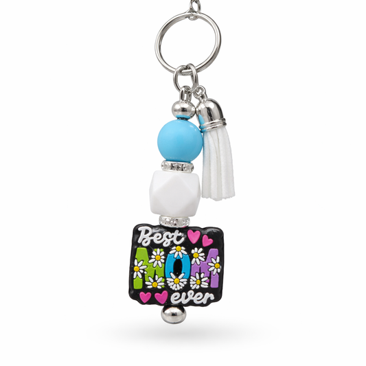 Best Mom Ever Tumbler Charm, Bag Accessory