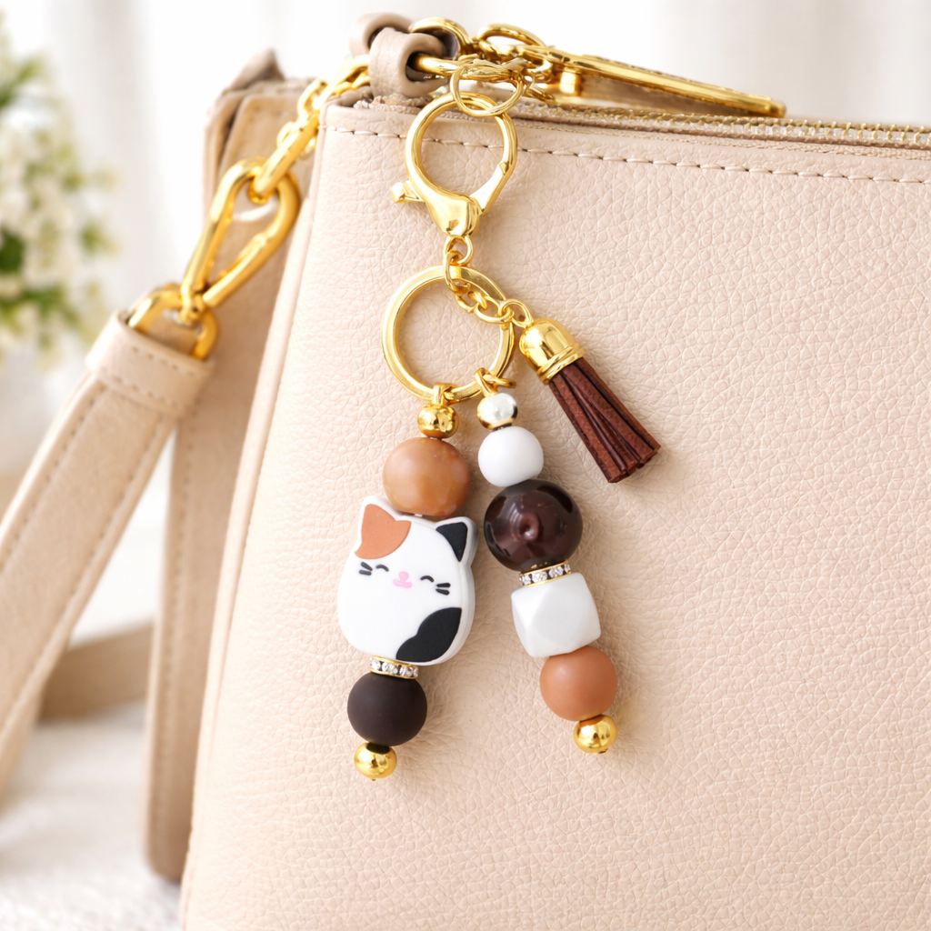 Calico Cat Bag Accent