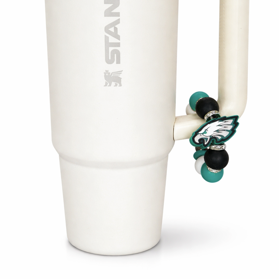 Football Tumbler Accent – Handmade Game Day Accessory