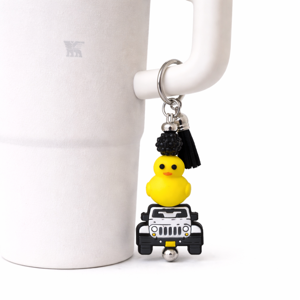 Jeep Duck Tumbler Accent Cup Charm