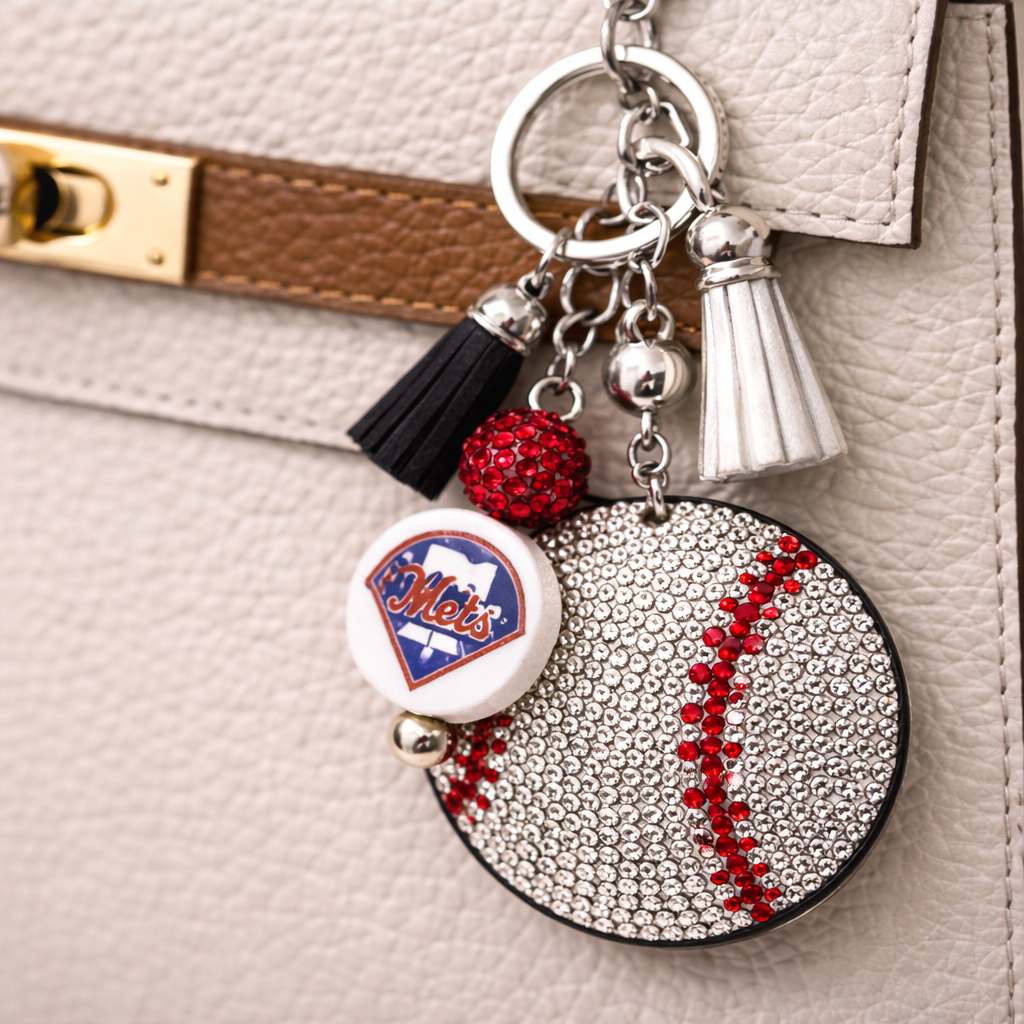 Baseball Bag Accent – Handmade Sports Accessory