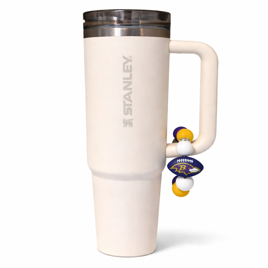 Football Tumbler Accent – Handmade Fan Accessory